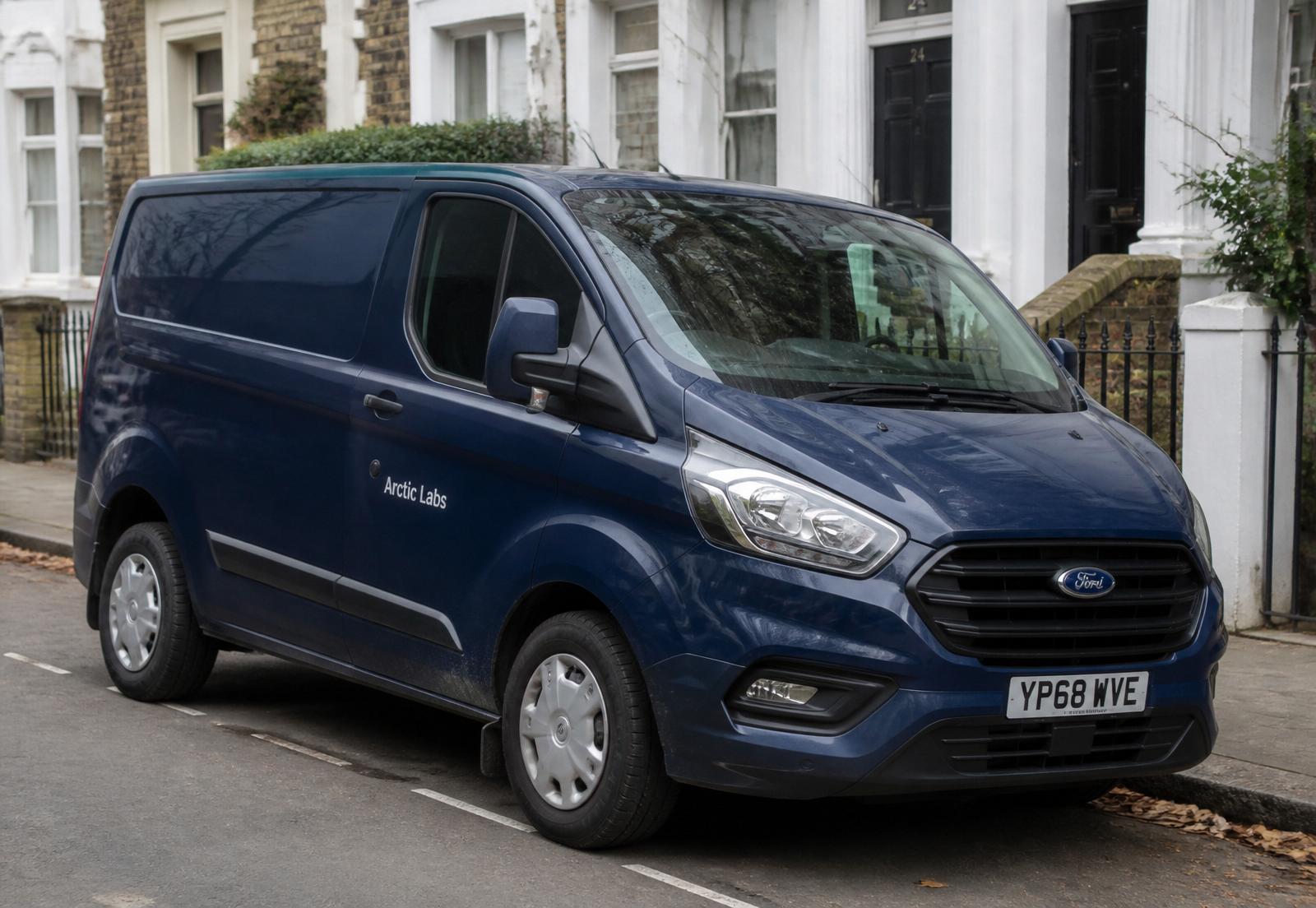 Arctic Labs van parked on a North London street