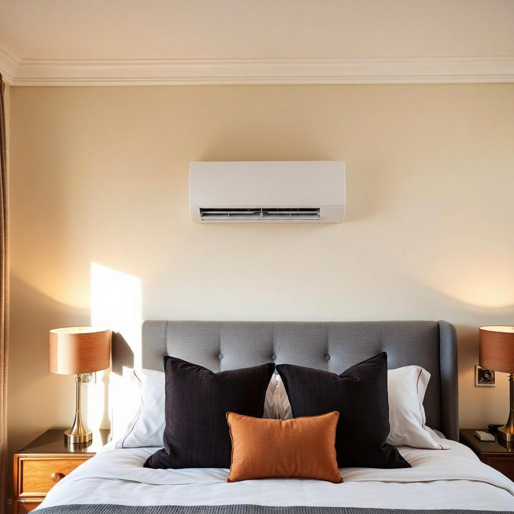 Bedroom split installation in Brighton, East Sussex