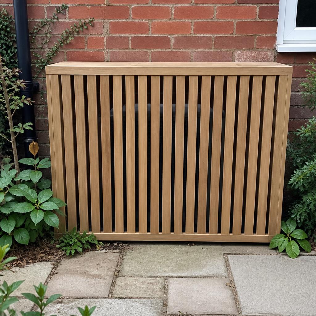 Timber screening installation in Guildford, Surrey